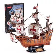 Maqueta Carabela Santa María 204pcs - Cubicfun