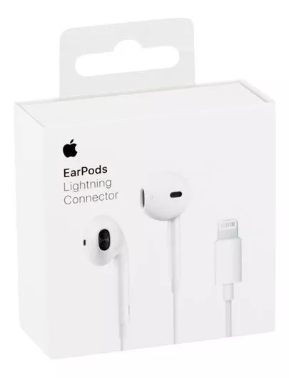 Audífonos Earpods Lightning Apple Original iPhone 12 13 Pro