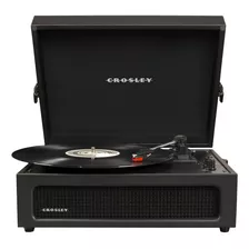 Crosley Cr8017b-bk Voyager - Tocadiscos De Vinilo Porttil Vi