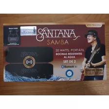 Set Santana 2 Bocinas + 1 Audífonos Bluetooth Inalámbricos