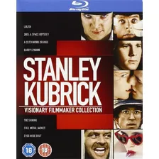 Box Blu Ray Stanley Kubrick Visionary Filmmaker Collection