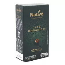 Café Orgânico Original Native 250 Gramas Moído E Torrado