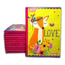 Libreta Escolar Norma Summer Con Stickers 100 Hojas Una 