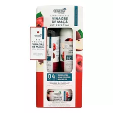 Kit Vegetal Do Brasil Vinagre De Maçã (4 Produtos)