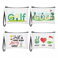 Kacctyen 4 Piezas De Regalos De Golf Para Mujer, Bolsas De C