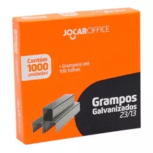 Grampo Galvanizado 23/13 Aço Caixa Com 1000 Unidades