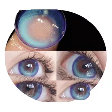 Pupilentes Azul Kawaii Doll Eye Anime Cosmic