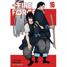 Fire Force Vol. 16, De Ohkubo, Atsushi. Editora Panini Brasil Ltda, Capa Mole Em Português, 2021