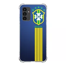 Capa Capinha Brasil Azul Escudo Cbf Bandeira Copa 2022
