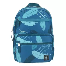 Mochila Escolar Grande Chenson 1818 Porta Laptop 15 Pulgadas 1865755-g Coleccion Reacher Color Azul Petróleo