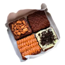 Bocaditos Dulces - Brownies (c/toppings X 4un - Mediano)