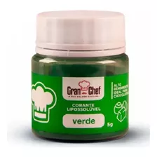 Corante Lipossolúvel Verde Gran Chef 5g