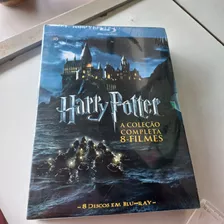Box Bluray Harry Potter Coleçao Completa 8 Filmes Original 
