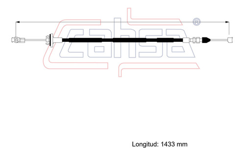 Cable Acelerador Para Daewoo Matiz 0.8l 2004 Foto 2