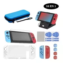 Kit De Accesorios Para Nintendo Switch 16 En 1 Shell
