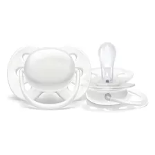 Chupete Philips Avent Scf092/01 Ultra Soft 0-6m Blanco 