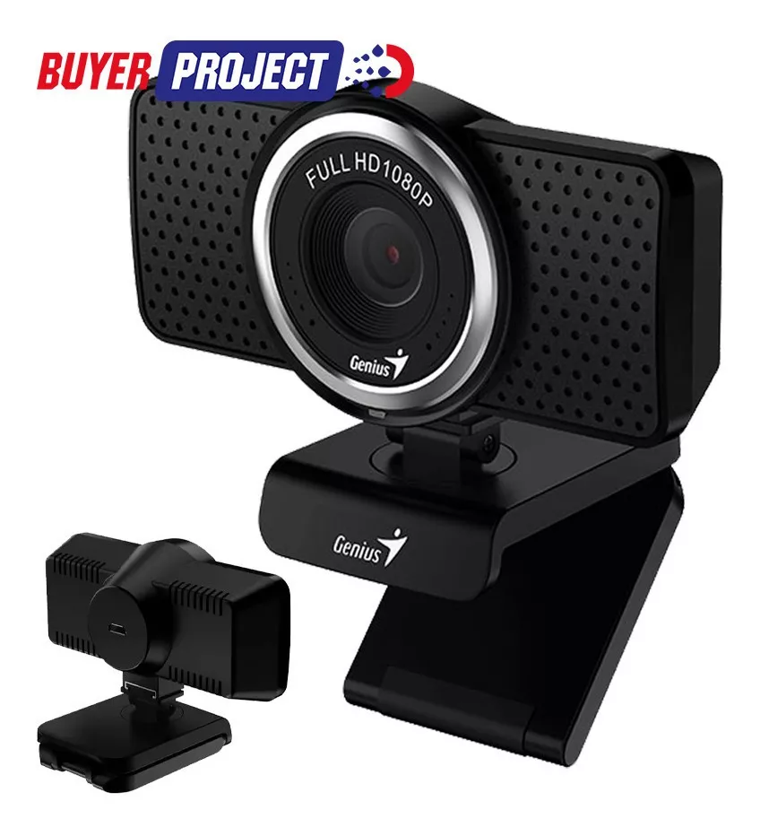 Webcam Camara Web Genius Ecam 8000 Hd 1080p Microfono Inc.