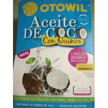 Aceite De Coco Con Quinoa Otowil Caja X 48 Sobres