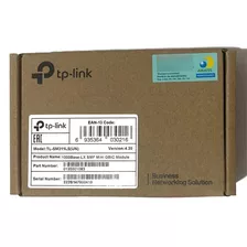 Modulo Minigbic Tp-link Tl-sm311ls Sfp Fibra Modo Unico 10km