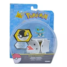 Pokemon Pokebola Con Froakie Original Tomy