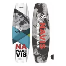 Kit Completo Wakeboard Navis Prancha Aloha E Corda + Manete