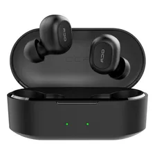 Audífonos In-ear Inalámbricos Qcy Tws T2c Negro Con Luz Led