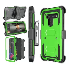 Njjex Carcasa Rígida Para LG G8 Thinq Y LG G8 Resistente