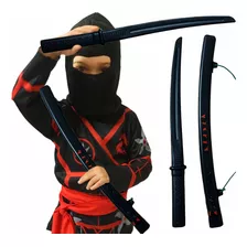 Fantasia Ninja Samurai Infantil + Capuz Barato Criança Luxo