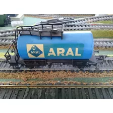 Ruca Tren Vagon Tanque Esq Db Aral Fleischmann Esc H0 Dc (7)