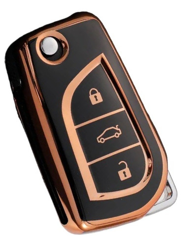 Funda Llave Espada Gold Compatible Con La Marca Toyota Hilux Foto 4