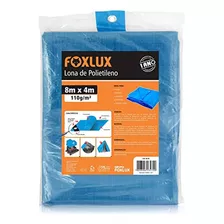 Lona De Polietileno 150 Micras Azul 8 X 4 M - 60.30 Foxlux