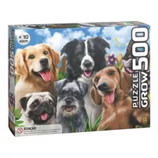 Quebra-cabeça Selfie Pets Puzzle 500 Peças - Grow