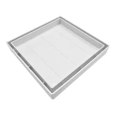 Ralo 15x15 Oculto Seca Piso/ Porcelanato Inteligente Cor Branco