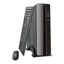 Gabinete Pc Slim Performance 5836 Fuente 600w Teclado Mouse