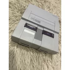 Nintendo | Console Super Nintendo Fat Completo E Revisado | 1 Jogo (aleatório) + 1 Controle