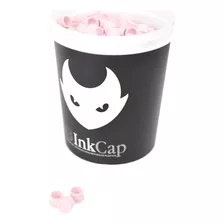 Ink Cap - Batoques De Silicone Rosa - P (500 Un.)