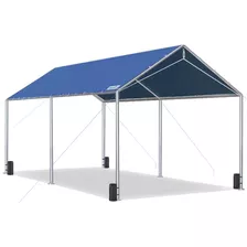 Toldo Plegable 6x3mts Azul Tienda Fisica Las Mercedes