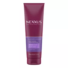 Nexxus Blonde Assure - Champú Morado Para El Cuidado Del C.