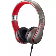 Auriculares Casio Xw-h3 Circumaural Flexible Premium Color Rojo