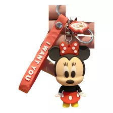 Llavero Minnie Mouse Disney Original Material Larga Duración