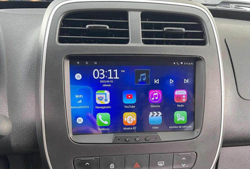 Radio Andorid Carplay 2+32 Renault Kwid Foto 4