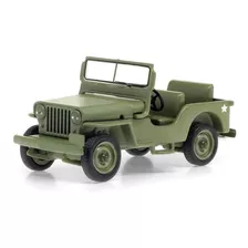 Miniatura Carro Jeep Willys Cj-2a 1949 Mash 1:43 Greenlight