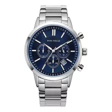 Reloj Para Hombre Mini Focus Mf0188g Mfa021903 Plateado