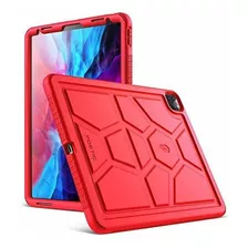 Funda Protectora Para iPad Pro 12.9 2020 Color Rojo