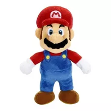 Peluches Super Mario Bross 23cm Color Azul