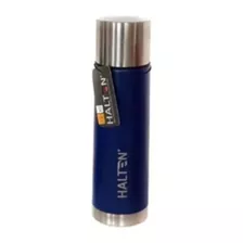 Termo Para Agua 0.5 Litros Acero Inoxidable Azul Halten