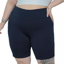 Bermuda Legging Plus Size Suplex Grosso Zero Transparencia