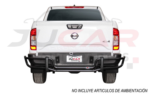 Bumper Burrera Trasera Nissan Np300 Frontier 2021-2022 Foto 4