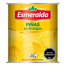 Piña En Rodajas Esmeralda 822gr(6 Unidad)super