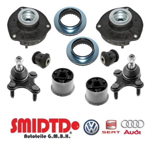 Kit Bases Biletas Term Baleros Bujes Rotulas Audi A3 04-20 Foto 4